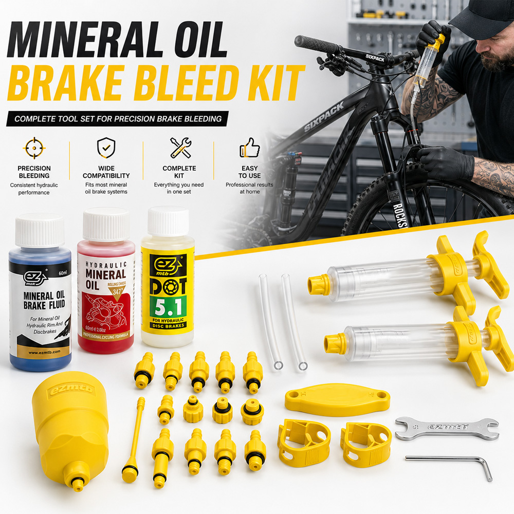 Bicycle Brake Mineral Oil ，Bic - Brake Bleeder Kit review and price