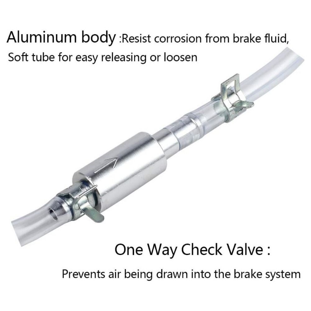 2Pack One Way Check Valve Moto - Brake Bleeder Kit review and price